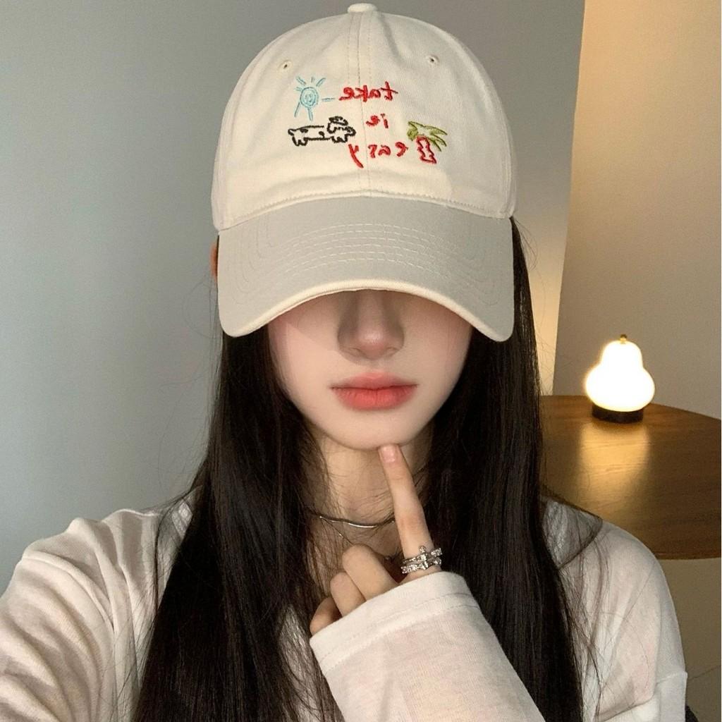 Summer Cotton Duckbill Cap With Embroidered Design For Adults Suitable For Any Occasion