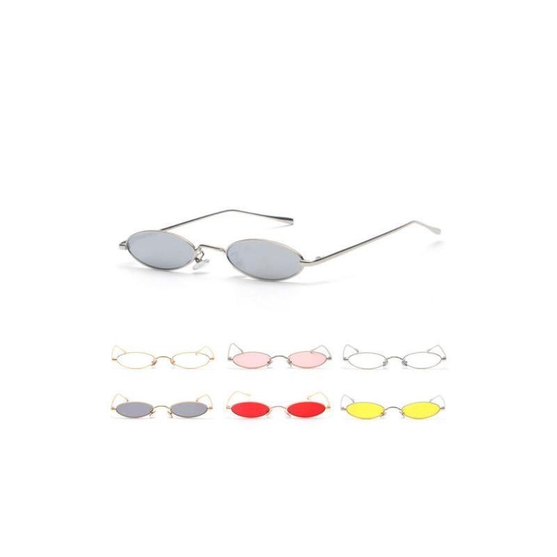 Модные ретро-очки для женщин с классической маленькой овальной оправой и универсальным дизайном