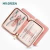 MR.GREEN Маникюрный набор Педикюрные наборы Машинки для стрижки ногтей Инструменты из нержавеющей стали Профессиональные ножницы для ногтей Резак Дорожный набор 7в1