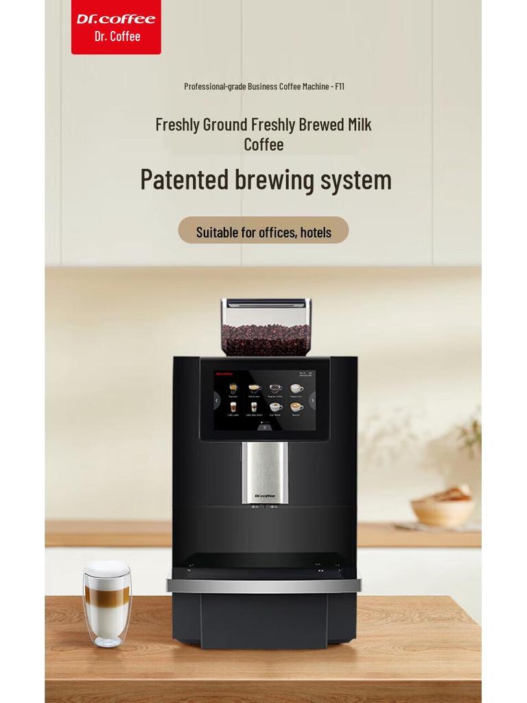 Dr. Coffee F11 Automatic Espresso & Americano Machine with Water Tank