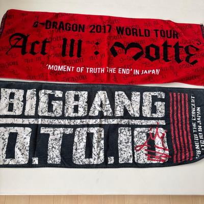 [Б/У] Полотенце K-POP G-DRAGON & BIGBANG