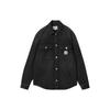 Carhartt WIP SS24 Рубашка Harvey Jac с заостренным воротником на пуговицах с длинным рукавом Мужские рубашки Черный I033346-89-4L