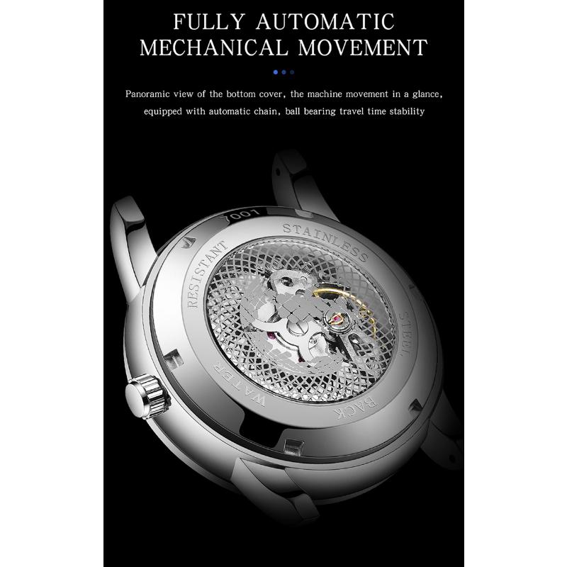 SANDA New Watch Full Machinery and Fashion Trends Rotating Dial Men's Watch