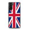 Coque Téléphone - Samsung - Galaxy S22 Ultra - Drapeau Royaume-Uni - Souple - Multicolore