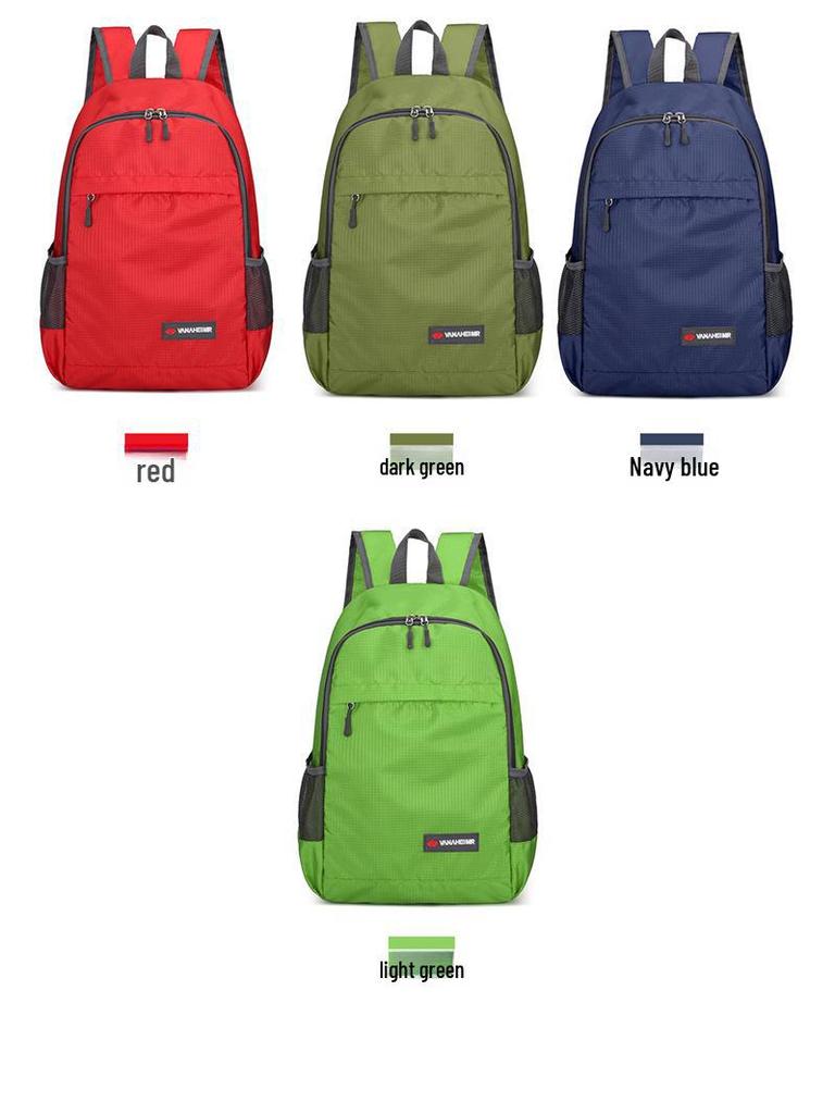 Унисекс легкий складной водонепроницаемый рюкзак для отдыха на природе: Портативная сумка для путешествий и альпинизма