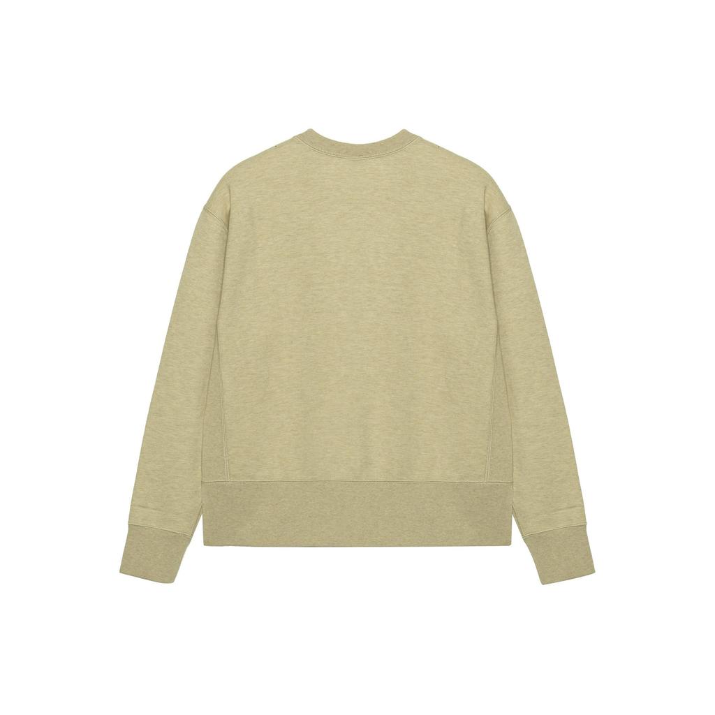 Polo Ralph Lauren FW23 однотонный круглый вырез длинный рукав пуловер толстовка женская толстовка хаки 211782357-015