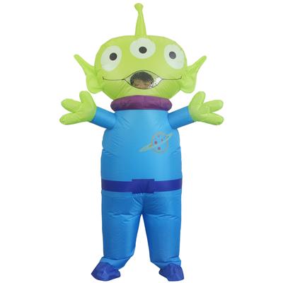 Трансграничный Хэллоуин Розовая свинья Коала надувное платье Забавный мультфильм Кукла Полное тело надувное платье бальное представление платье