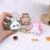 Cute Bread Machine Creative Keychain,Animal Toast Keychain Stress-Relieving Accessory Exquisite Keychain Cartoon Small Gift