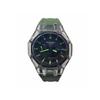 Casio Мужские часы с ЖК-дисплеем и аналоговым двойным дисплеем Серия Black GA-2100-1A1(Watch3--)