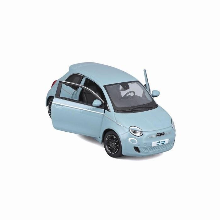Bburago Fiat 500e (2003) Масштаб 1/24 Светло-синий BUR21110BL