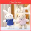 Hoodie Bunny Plush Keychain Toy Doll Cute Gift For Kids And Backpack Decoration