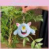 Monster Plush Whimsical Doll Keychain With Adorable Features And Colorful Options Chain