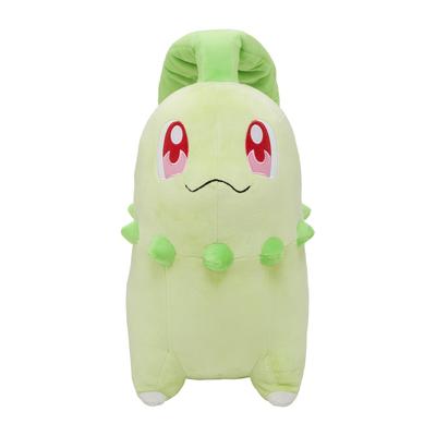 Оригинальная плюшевая игрушка Pokémon Center в натуральную величину Чикорита