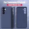 For Samsung A56 A16 A36 A55 A15 A35 A54 5G Case Liquid Silicone Phone Case For Samsung Galaxy S25 Ultra S24 FE S23 S22 A52 5G Cover Candy Shockproof