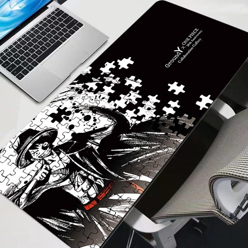 New Mouse Pads Big One Piece Roronoa Zoro Anime Gamer Computer Mousepad Gaming Accessories Tablet Varmilo Keyboard Mausepad