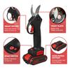 2IN1 Cordless 6Inch Electric Chain Saw and 30mm Electric Branch Scissors Pruning Shears Tool Set Wood Cutter Woodworking