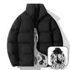 Men's Daily Short Cotton Jacket Casual Style Warm     Winter Coat