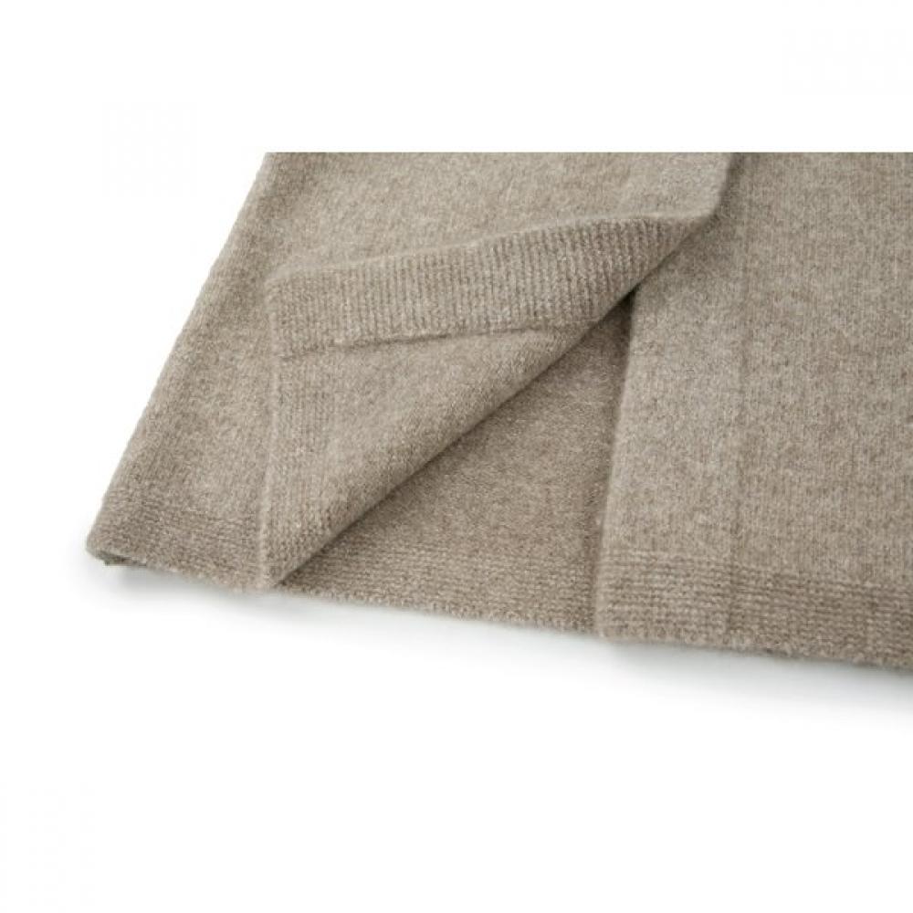 Furina Cashmere Yak Fluffy Knit Long Coat
