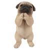 Ubia Begging Pug 13 X X Cm Doll Figure Ornament Animal Garden Decoration Realistic Cute Dog H17103 11.3 21.2