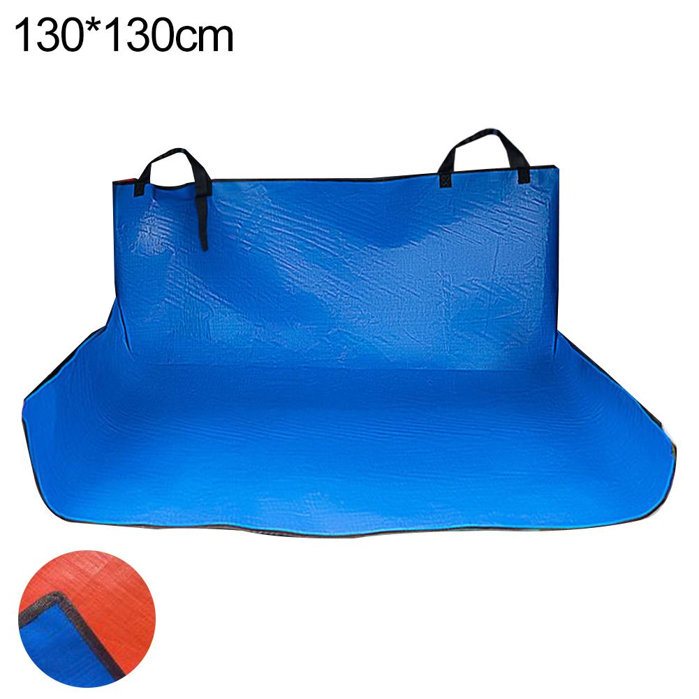 Полиэстеровый коврик в багажник автомобиля Водонепроницаемый коврик для всех автомобилей Защитная накладка от грязи для перевозки животных