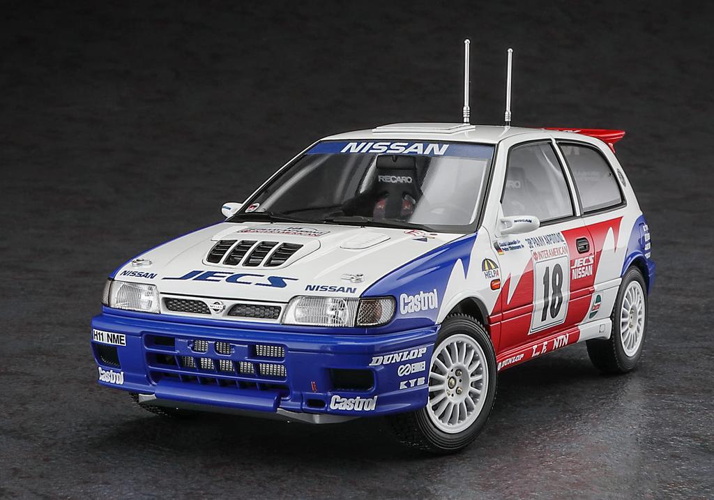 Hasegawa Nissan Pulsar 1991 Acropolis Rally Пластиковая модель HC53 1/24 (РНН14) ГТИ-Р