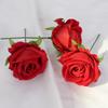 Faux Rose Wedding Car Decor With Silk Flowers For Valentines Day And Party Venue