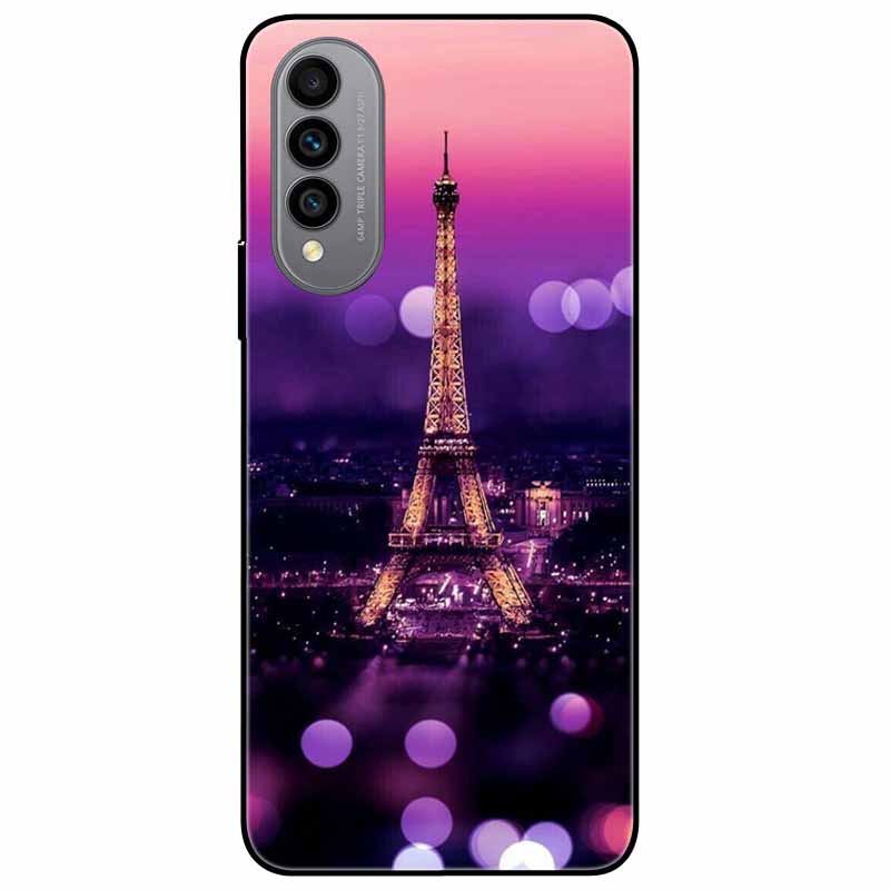 Чехол для Wiko T50 Чехол для телефона T 50 Мягкий силикон Ударопрочный ТПУ Задние крышки для Wiko T50 WikoT50 4G 6.6'' Fundas Coques Животные