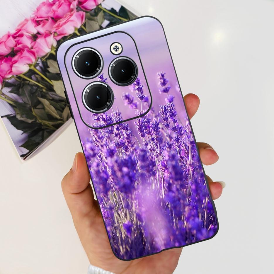 Чехол для Infinix Hot 40 Pro X6837 Милый Модный Чехол Мягкий Силиконовый Чехол для Телефона Для Infinix Hot 40i Hot40 Pro Hot40i Чехлы Бампер