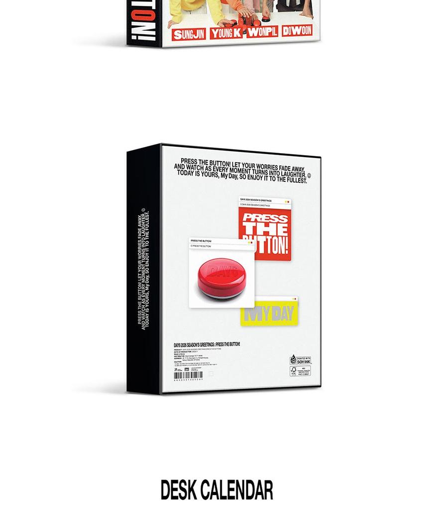 [Предзаказ] DAY6 [PRESS THE BUTTON] 2026 СЕЗОННЫЕ ПОЗДРАВЛЕНИЯ