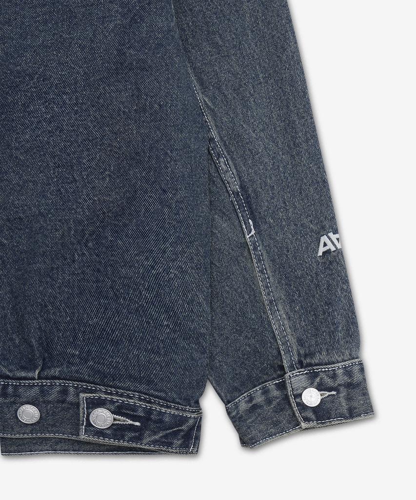 Aape Aapenow Detachable Hooded Denim Jacket - Blue / Aapljm7766Xxqblx