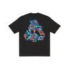 Palace FW21 Ultimo Collection B-Sans Треугольный логотип с принтом Футболка с круглым вырезом Топы унисекс Черный P21TS002