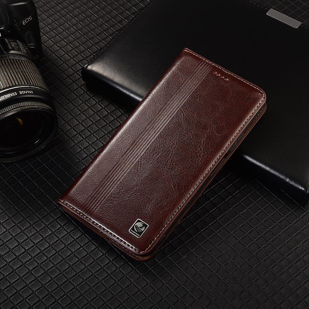 Вертикальная линия Чехол-книжка из натуральной кожи Для Tecno Spark 9 10 10C 20 30 30C 40 40C Pro Plus 4G 5G Чехол Карманные держатели для карт Защита от царапин