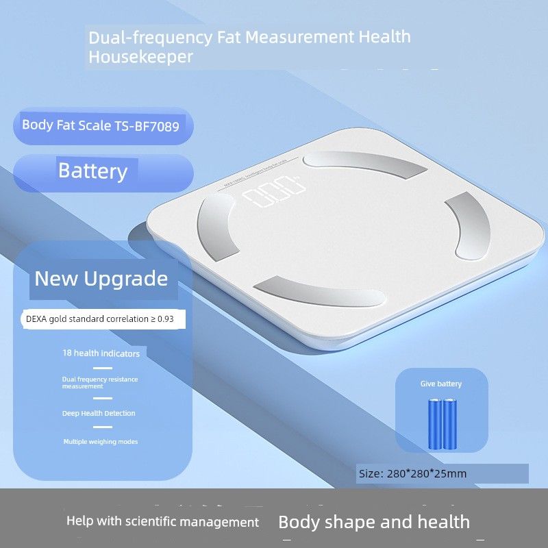 New Arrival Body Fat Scale Weighing Electronic Scale Body Rechargeable Precision For Home Intelligent Body Fat Scale Weight Loss Household Scale
