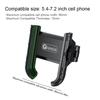 Apex Rush Motorcycle Phone Holder Quick Lock Adjustable Phone Width 5.4-7.2 Inch Phone For Motorcycle Bike Baby Carriage Scooter