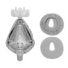 4/8 Pack CPAP Mask Liners Compatible with Most Size Full Face Mask Cushion Soft Reusable Cushioned Mask Covers Reduce Red Marks