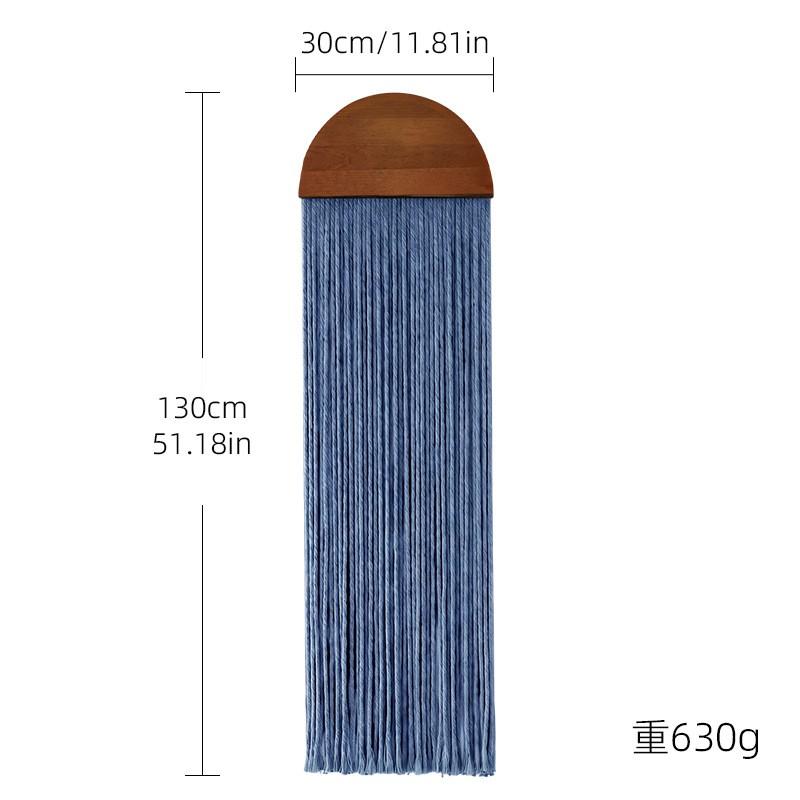 Boho Cotton Tassel Wall Hanging Tapestry Entryway Hallway Living Room Decor