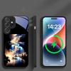 Фантастический ночной пейзаж Для Samsung S26 S20 Ultra S21 Pro S22 Plus S23 FE S24 Ultra S25 Для Magsafe Чехол на телефон со стеклянной задней панелью и бортиками