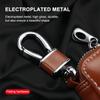 wszm6 Zinc Alloy Leather Remote Key Case Car Interior Accessories for Mitsubishi Pajero Sport Outlander Lancer Triton Savrin Verada