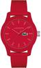 Часы 2010764 L.12.12 Красный силикон 43 мм Мужские кварцевые
