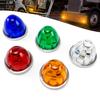 1/2Pcs LED Watermelon Wheel Lamps Under Glow Side Lights Enhanced Visibility Safety Semi Truck Trailer Marker Lights