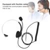 Telephone Monaural Headset Landline Phone Headphone with Microphone for Home Use