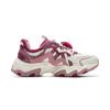 Li Ning x CAOMEIXIONG Cat Paw Lite 2 Низкие массивные кроссовки Женские Бело-розовые AGCU176-8
