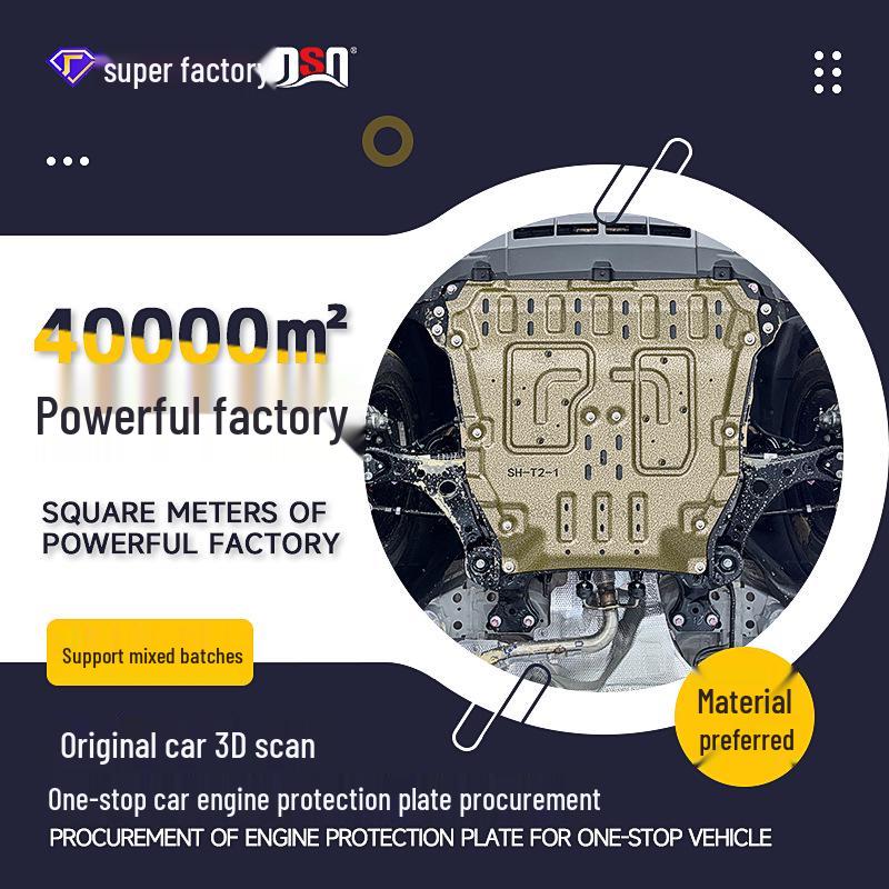 Защита двигателя Geely Borui GE и Haoyue