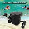 DC 12V Portable Electric Air Pump Air Mattress Boat Car Auto Air Inflatable Pump For Car Camping