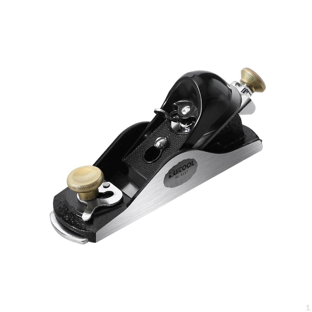 Мини-рубанок для дерева Гаджеты для деревообработки Плоская нижняя обрезка Регулируемый ручной рубанок