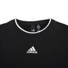 adidas Fi W Swt Gloss Logo Print Knit Crew Neck Sweatshirt Women Hoody Black H09766