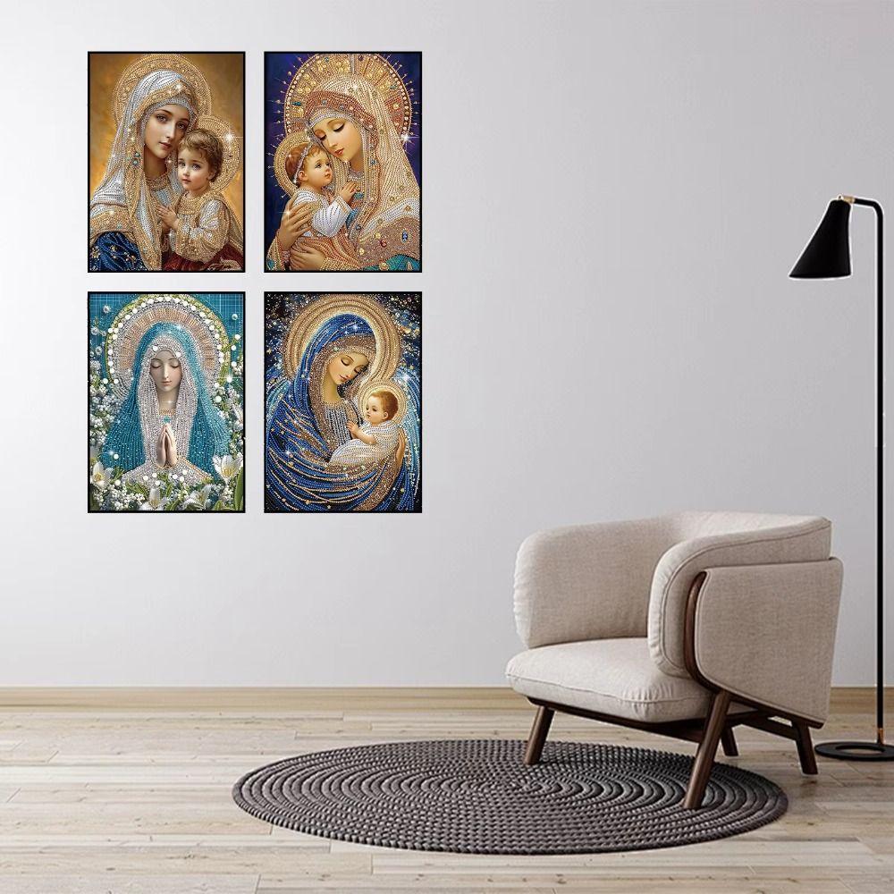 Handmade Design Diamond Art Painting Kits Partial Drills Partial Diamond Kits  Home Decor