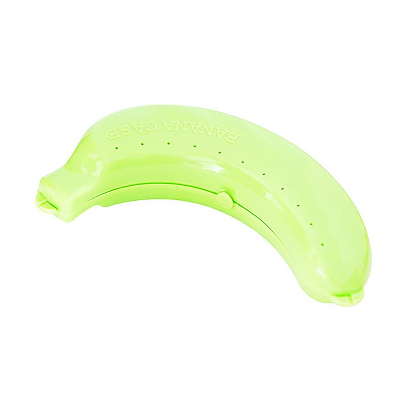 Креативный пластиковый портативный органайзер для принадлежностей в виде банановой коробки, дорожный, для пикника, для хранения фруктов