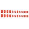Vitality Orange Girl Sweet Manicure Европейский и американский модный стиль накладные ногти готовый продукт съемный маникюрный элемент