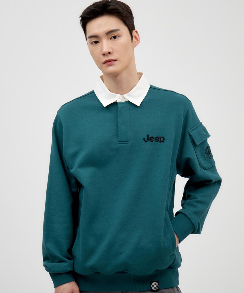 JEEP Collar Sweats (Jo1Tsu811Gn)